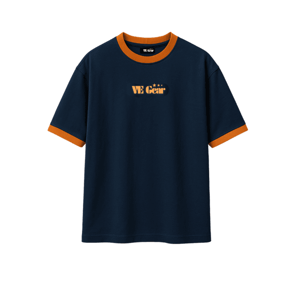 VE Gear Limited Edition “SIGNATURE” Black and Bronze Oversized T-shirt