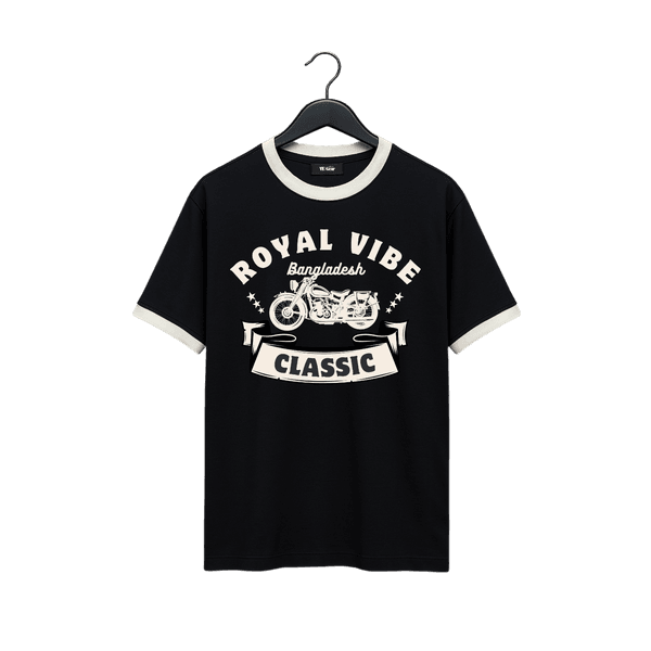 VE Gear “CLASSIC” Black and white Oversized T-shirt