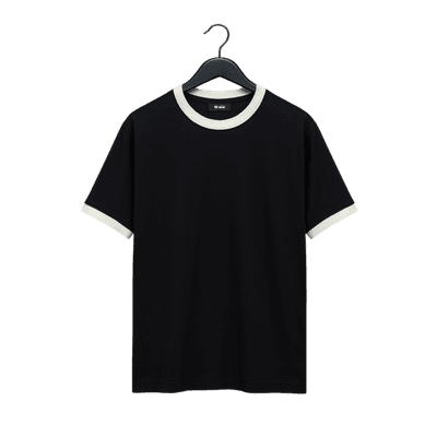 VE Gear “CLASSIC RIDER” Black and white Oversized T-shirt_img_1